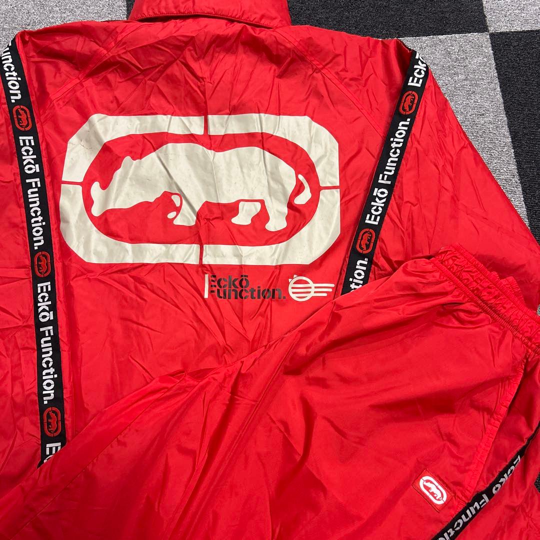 送料込み！EckoエコーナイロンセットアップL y2k bboy b系 00s - メルカリ