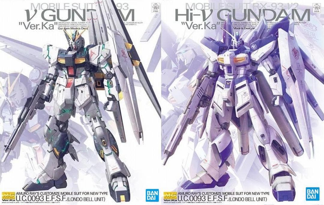 2品セット】MG νガンダム／Hi-νガンダム Ver.Ka【新品未開封】 - メルカリ