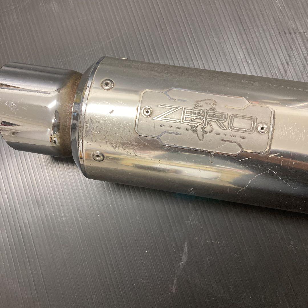 ○スーパーディオ ZERO DUKE改チャンバー マフラー AF27管D82 巻