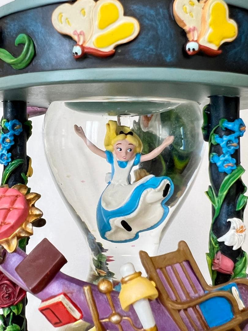 不思議の国のアリス スノーグローブ スノードーム オルゴール ライト