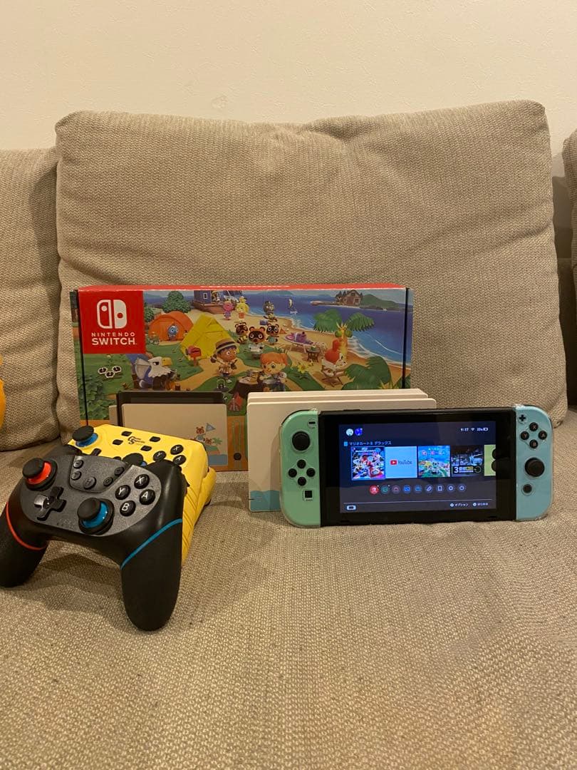 【マリカー付】Nintendo Switch あつまれ どうぶつの森エディション Amazon.co.jp: Nintendo Switch あつまれ どうぶつの森セット : ゲーム