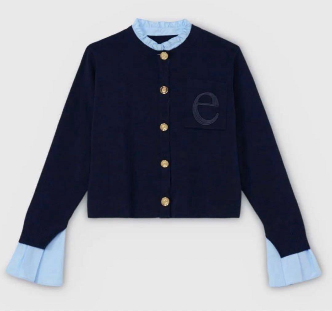 eimy istoire Attached collar ニットジャケット - メルカリ