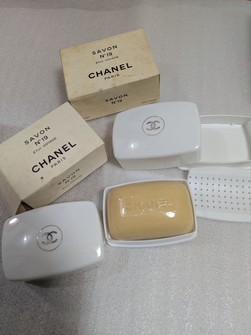 CHANEL N°19 シャネル 香水 石鹸 パウダー 6点 まとめ売り