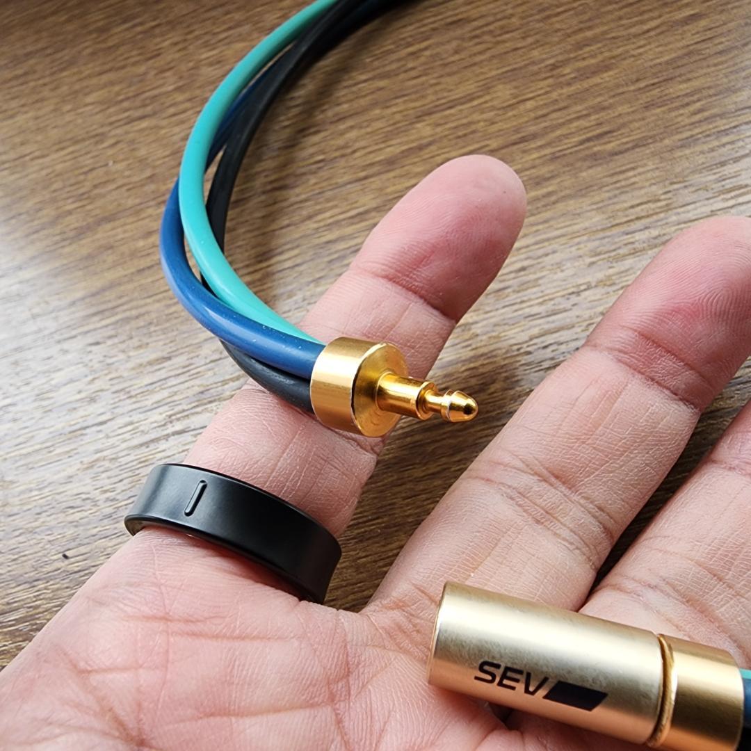 SEV ルーパー タイプ3G / 48cm 青/水色/黒 汚れ・色褪せ・べたつき