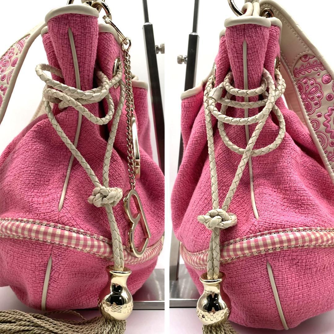 限定】ランセル ブリジット・バルドー コラボ 2way コットンツイード