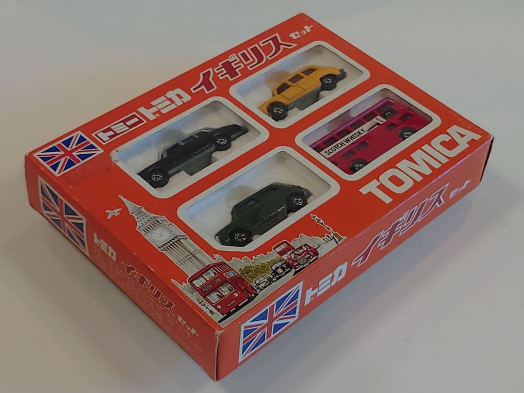夏休み期間限定】トミカ 外国車シリーズ イギリス セット - メルカリ