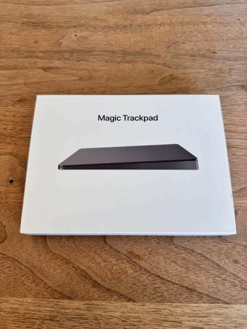 Apple Magic Trackpad 2 スペースグレイ 箱・付属品 外箱付】Apple Magic Trackpad 2 （スペースグレイ） - メルカリ