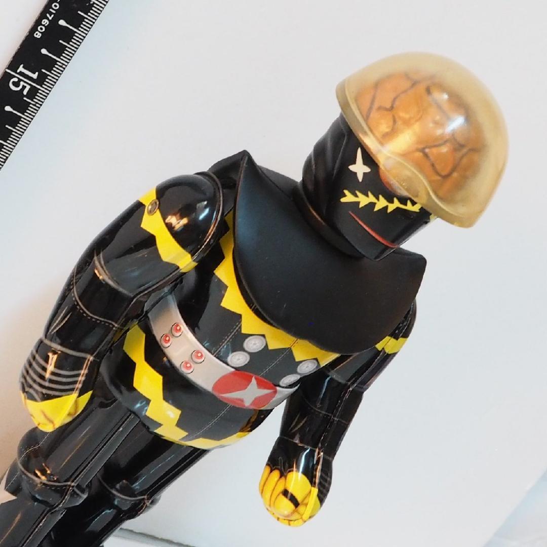 専用ビリケンハカイダー人造人間キカイダー)金具欠】復刻ブリキ