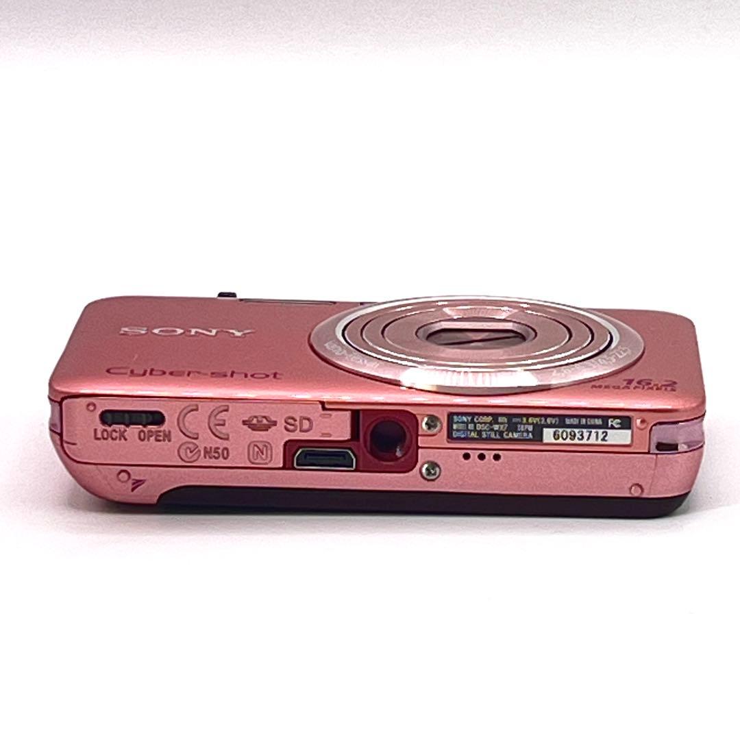 SONY Cyber-shot DSC-WX7 ピンク ソニー コンデジ - メルカリ