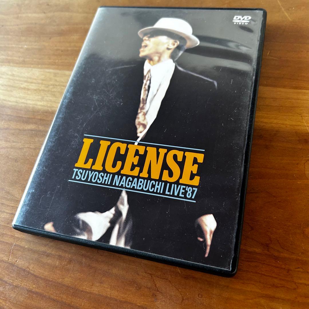 長渕 剛 / LIVE'87 LICENSE ライセンス DVD - メルカリ