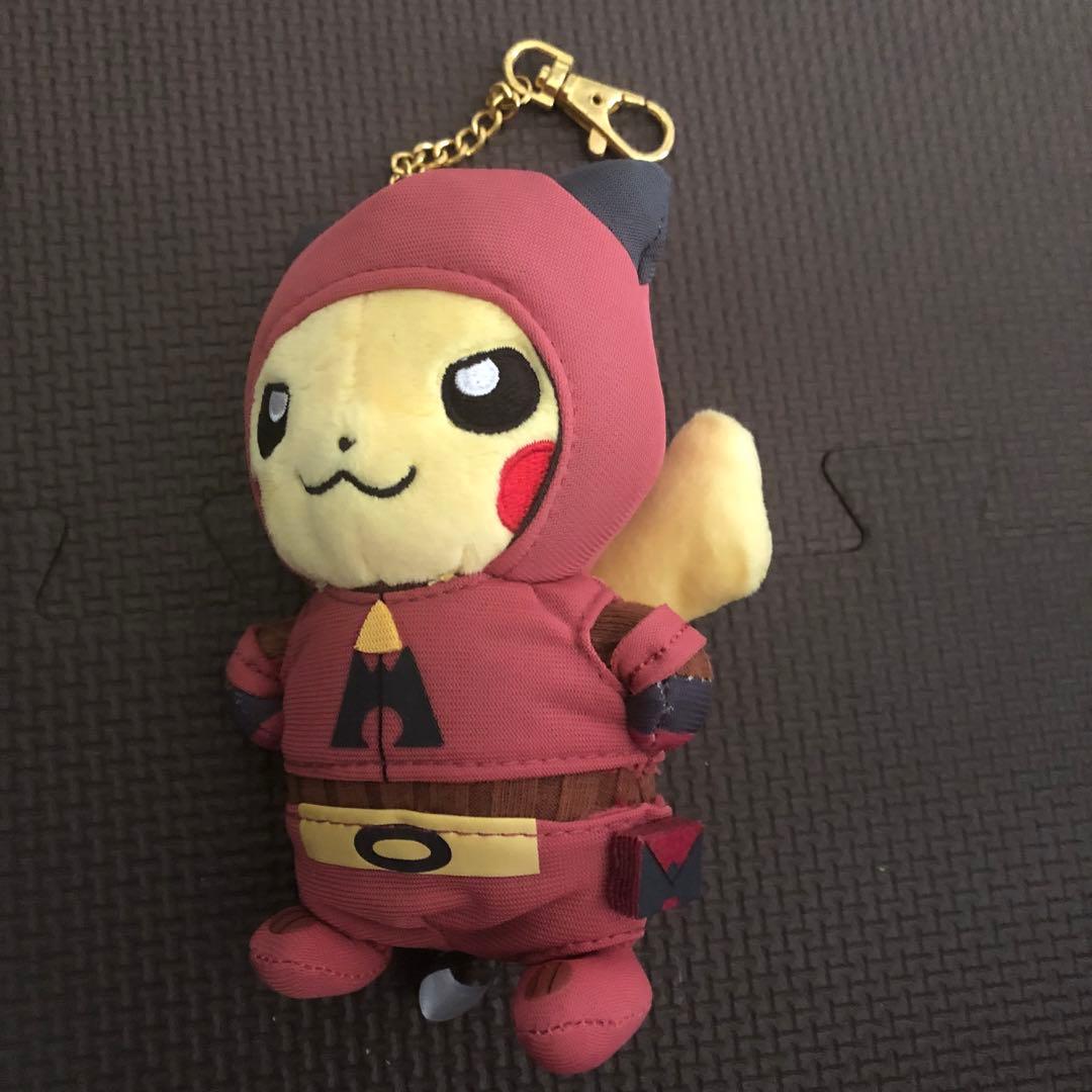 ポケモン 団員ごっこ マグマ団 ピカチュウ ぬいぐるみ マスコット