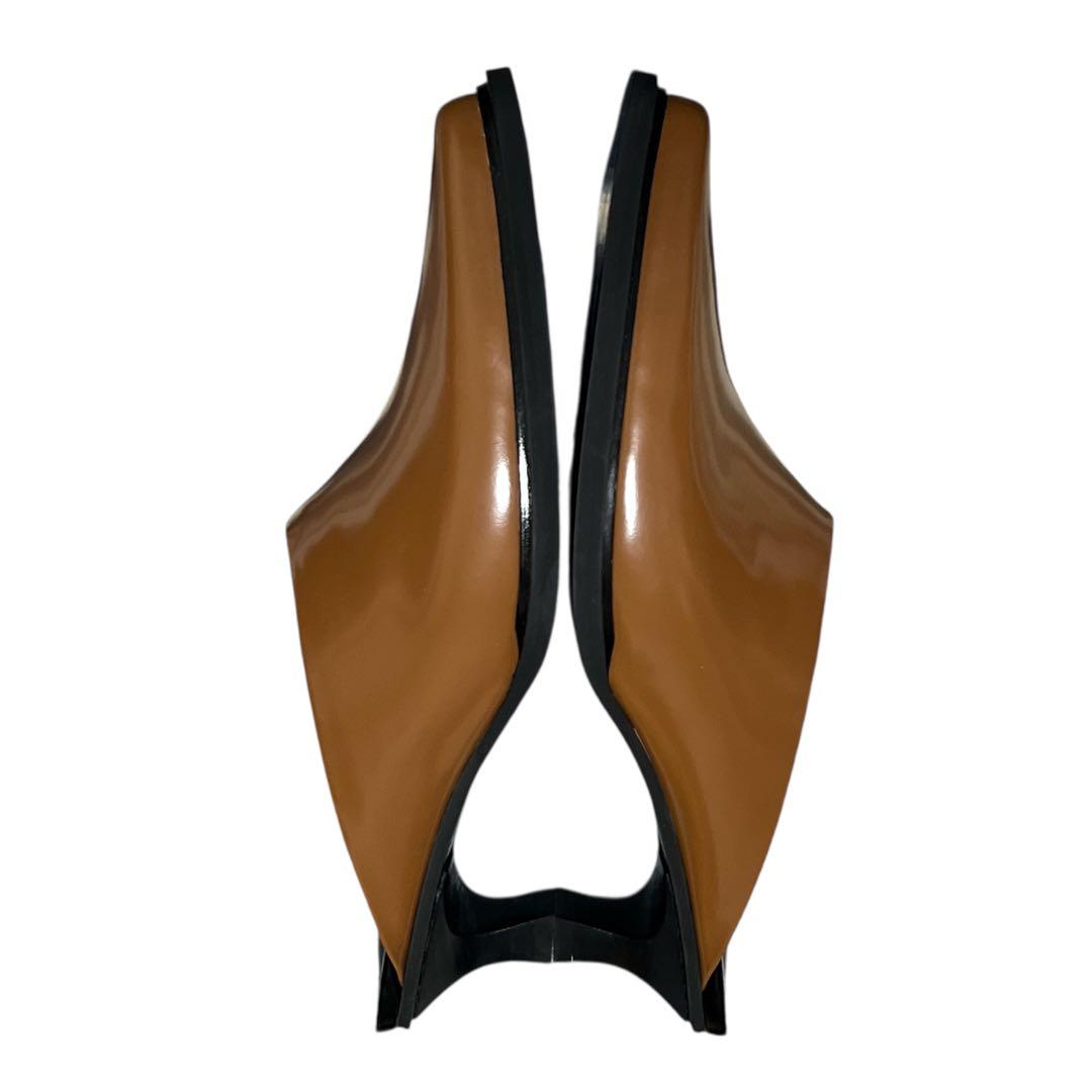 【美品】DIESEL ミュール 本革 キャメル 希少 24.5cm ブラウン