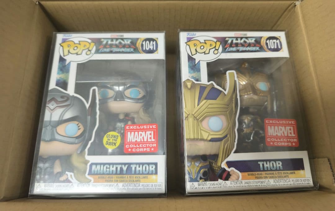 ファンコ ポップ MARVEL THOR 1041 & 1071 Amazon.co.jp: マーベル フィギュア ソー ラブアンドサンダー Funko