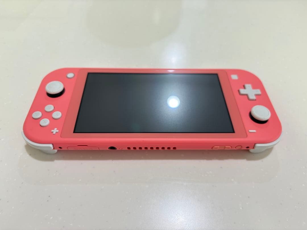 Nintendo Switch Lite ピンク 本体 充電器付き - メルカリ