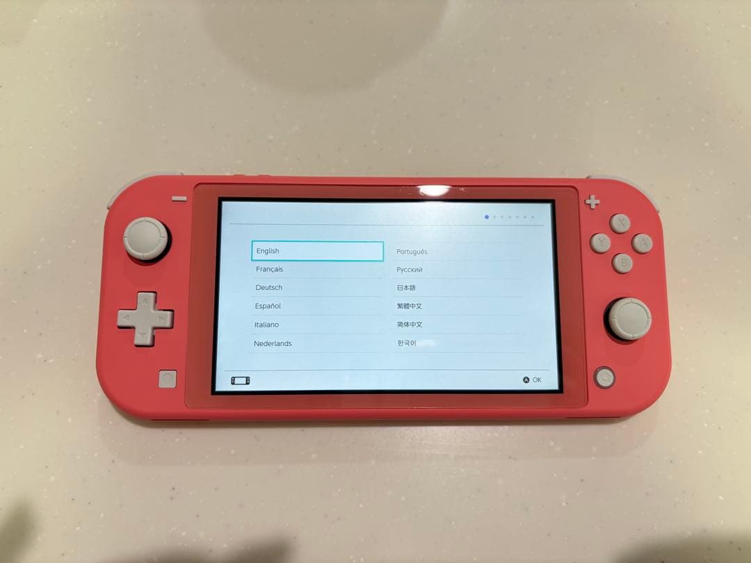 Nintendo Switch Lite ピンク 本体 充電器付き - メルカリ
