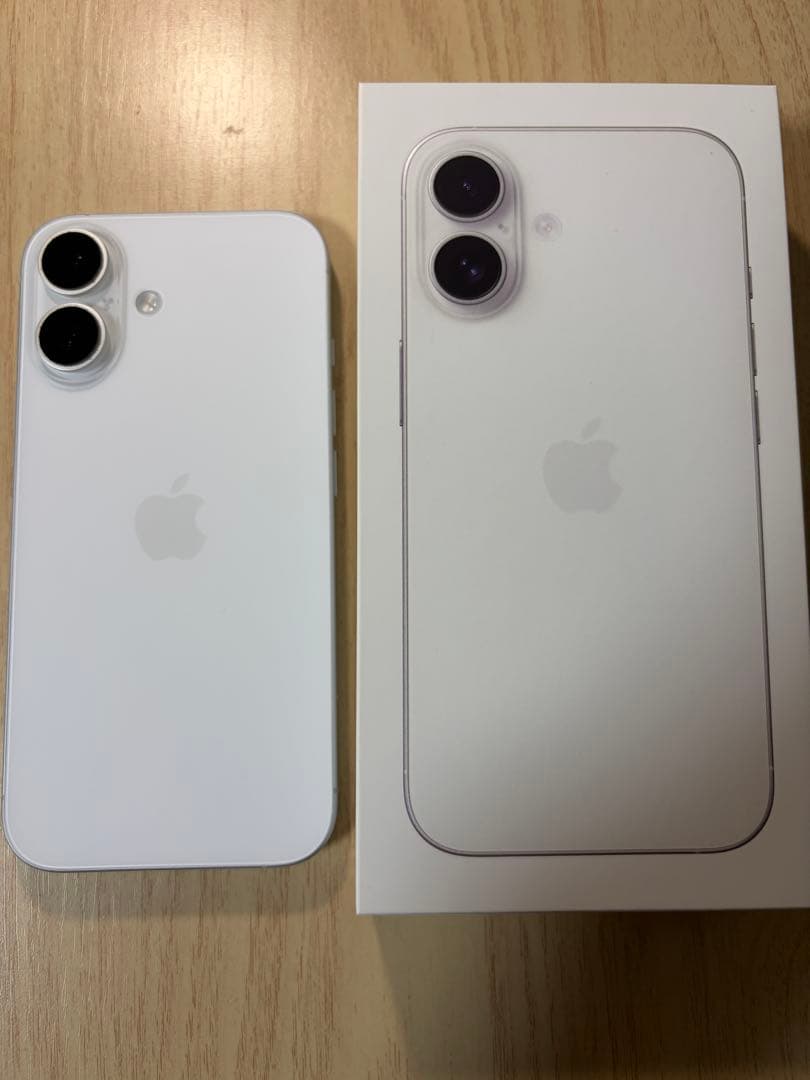 iPhone16 SIMフリー Apple ホワイト256GB付属品未使用 iPhone 16 256GB - ホワイト（SIMフリー）[整備済製品] - Apple（日本）