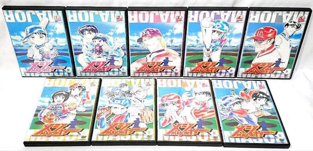 ケース無し//メジャー/ Major【1～6期+劇場版】DVD 全56巻