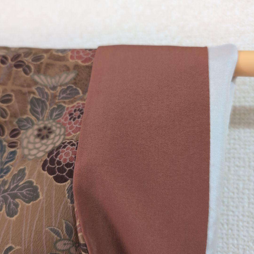 三花】美品 東レシルック 東洋和装 袷 洗える着物 リユース - メルカリ