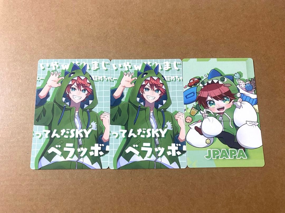 カラフルピーチ 展示会 トレカ じゃぱぱ - メルカリ