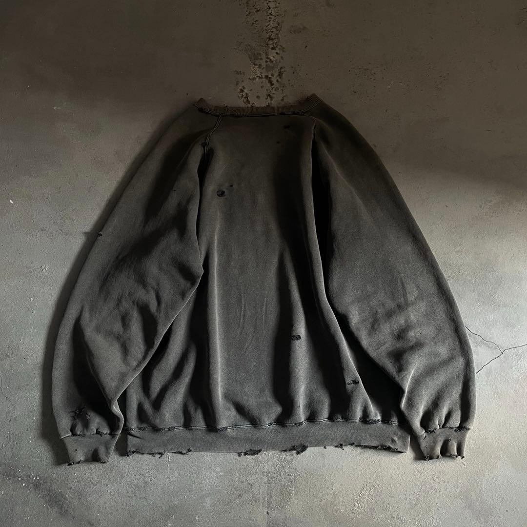 80's 万国旗タグ“adidas”墨黒“USA製”boro sweat - メルカリ