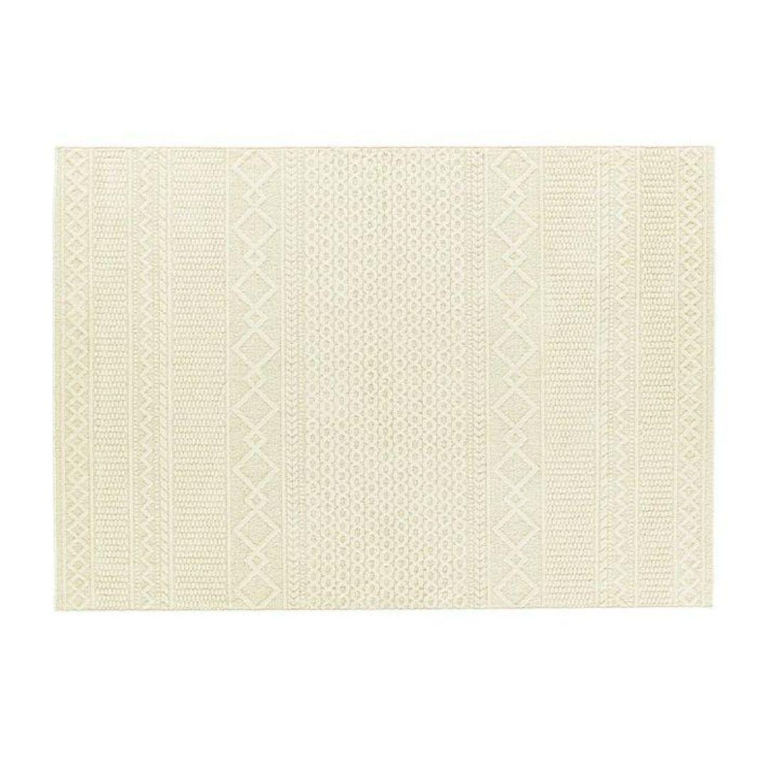 unico ラグ 140×200 アランニット アイボリー※nchery様専用※ - メルカリ