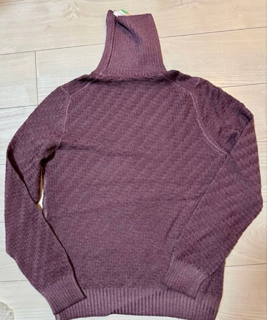 ゆ*じ様 Gran Sasso タートルネックニット M パープル - メルカリ