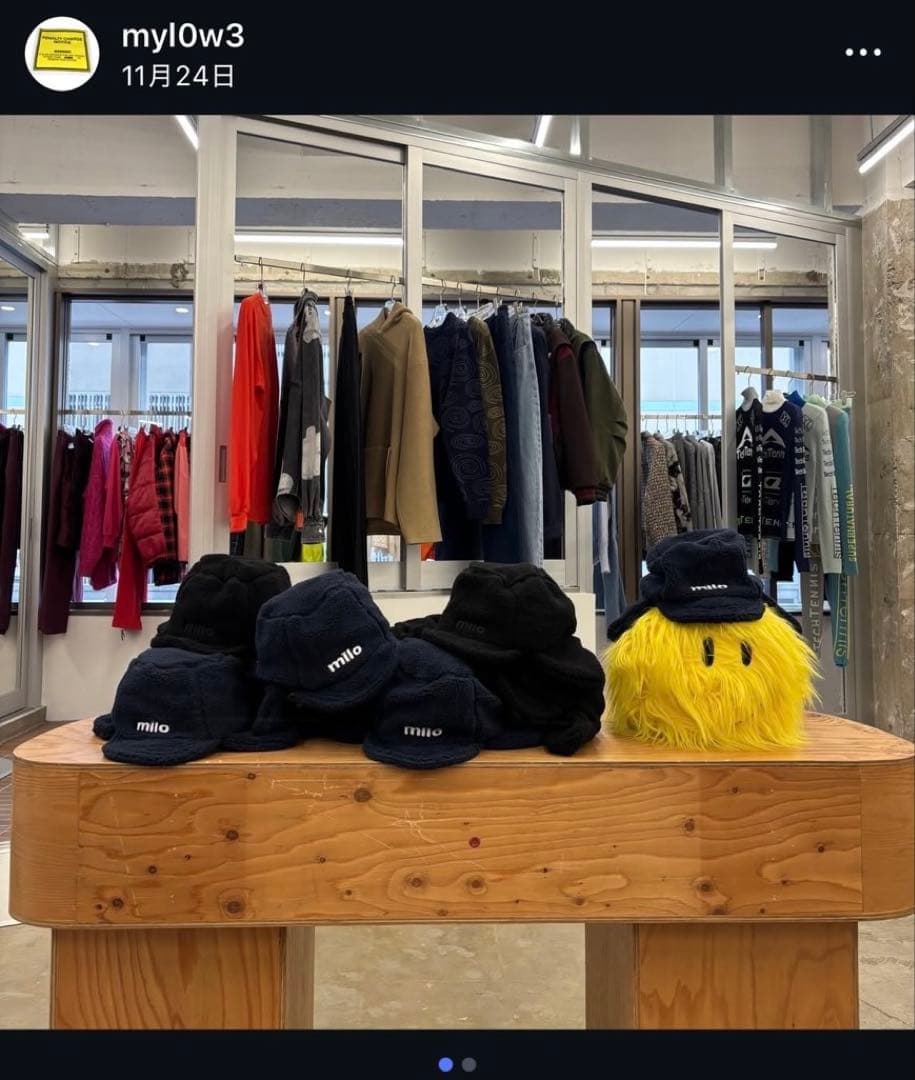 25AW Milo Fleace Cap - メルカリ