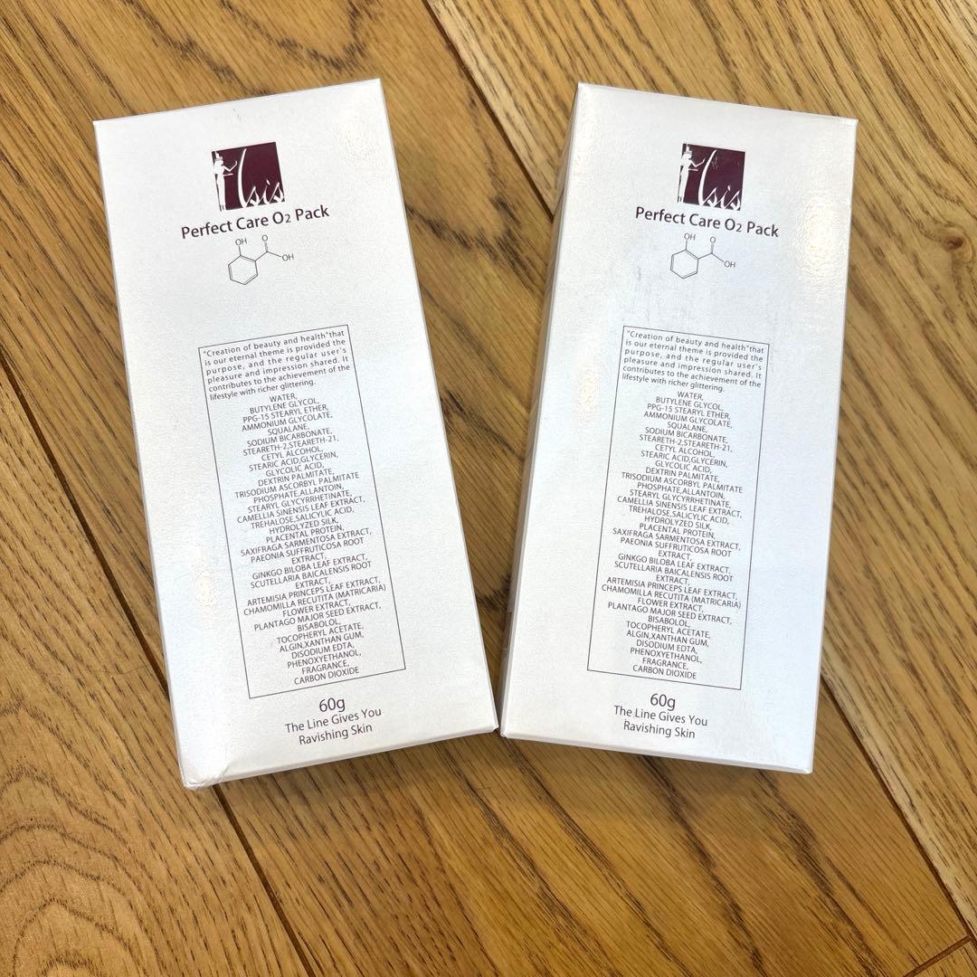 イシス パーフェクトケア O2 パック 60g 4本 イシス パーフェクトケア O2パック | SELECURE