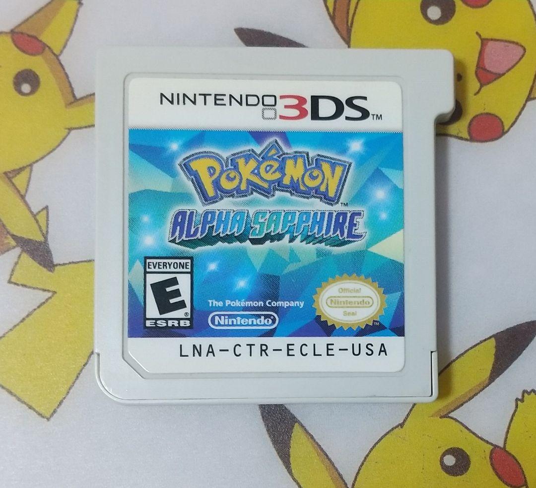 ポケットモンスター アルファサファイア 北米版 ポケモン ORAS ソフトのみ