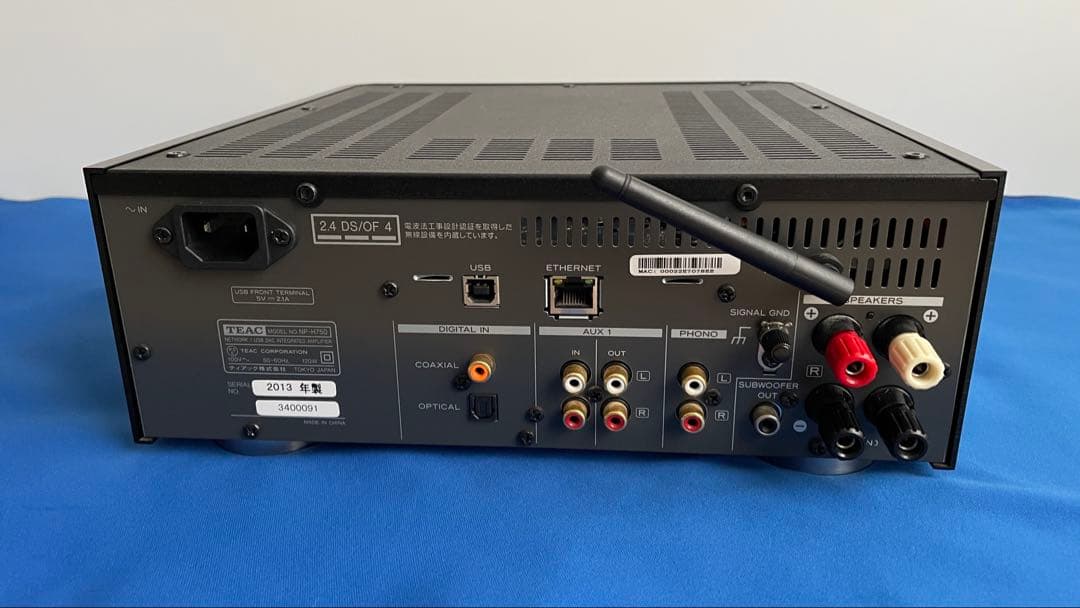 TEAC NP-H750 ネットワーク対応プリメインアンプ - メルカリ