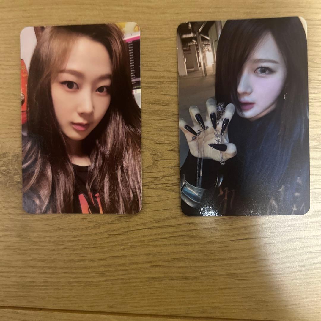 aespa 公式トレカ 2枚セットジゼル サイン入り - メルカリ