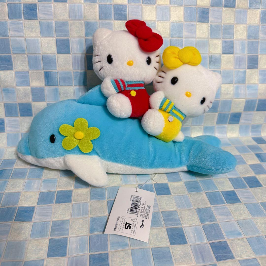 サンリオ ハローキティ イルカキティ＆ミミィ 新品タグ付2000 激レア