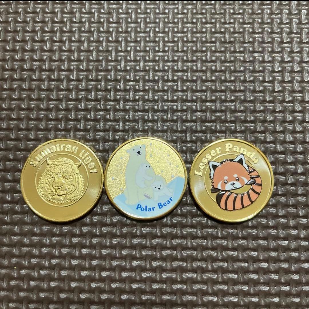 八木山動物公園 ホッキョクグマ 双子 八木山 動物園 記念メダル 60周年