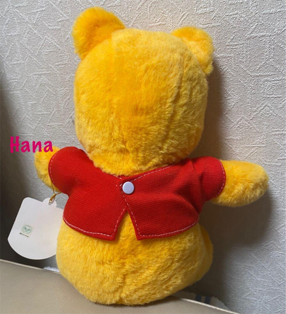 激レア レア 昭和レトロ 当時物 ディズニーランド プーさん ぬいぐるみ