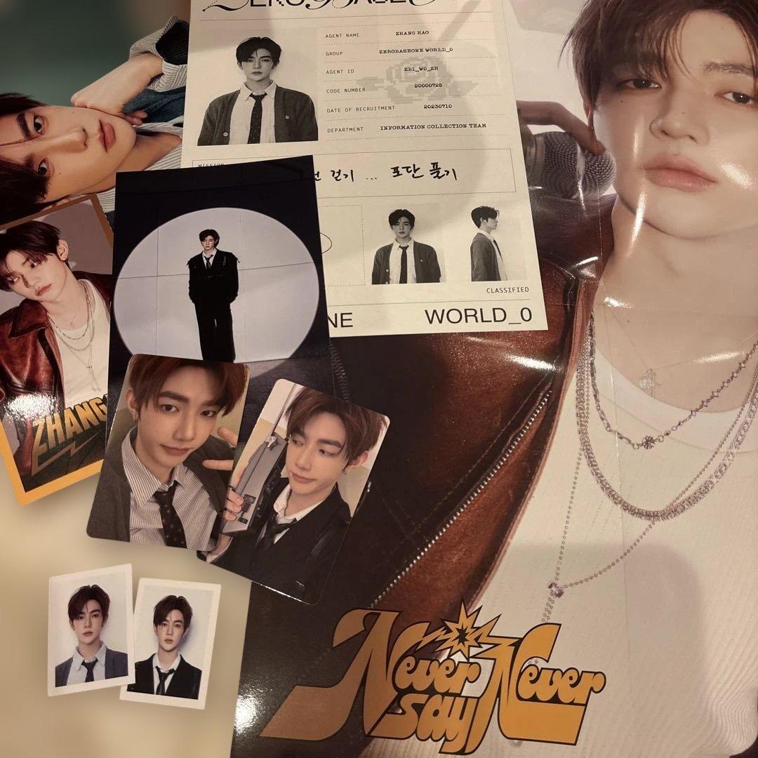 ZEROBASEONE ジャンハオ トレカ ポスター カード まとめ売り - メルカリ