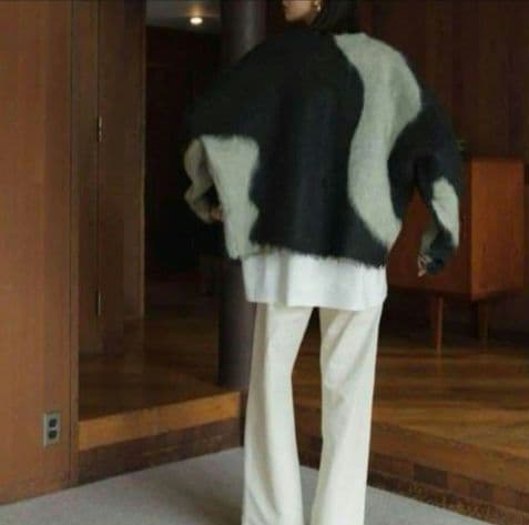 完売品✨クヌースマーフ Knuth Marf ミックスモヘヤ カーディガン