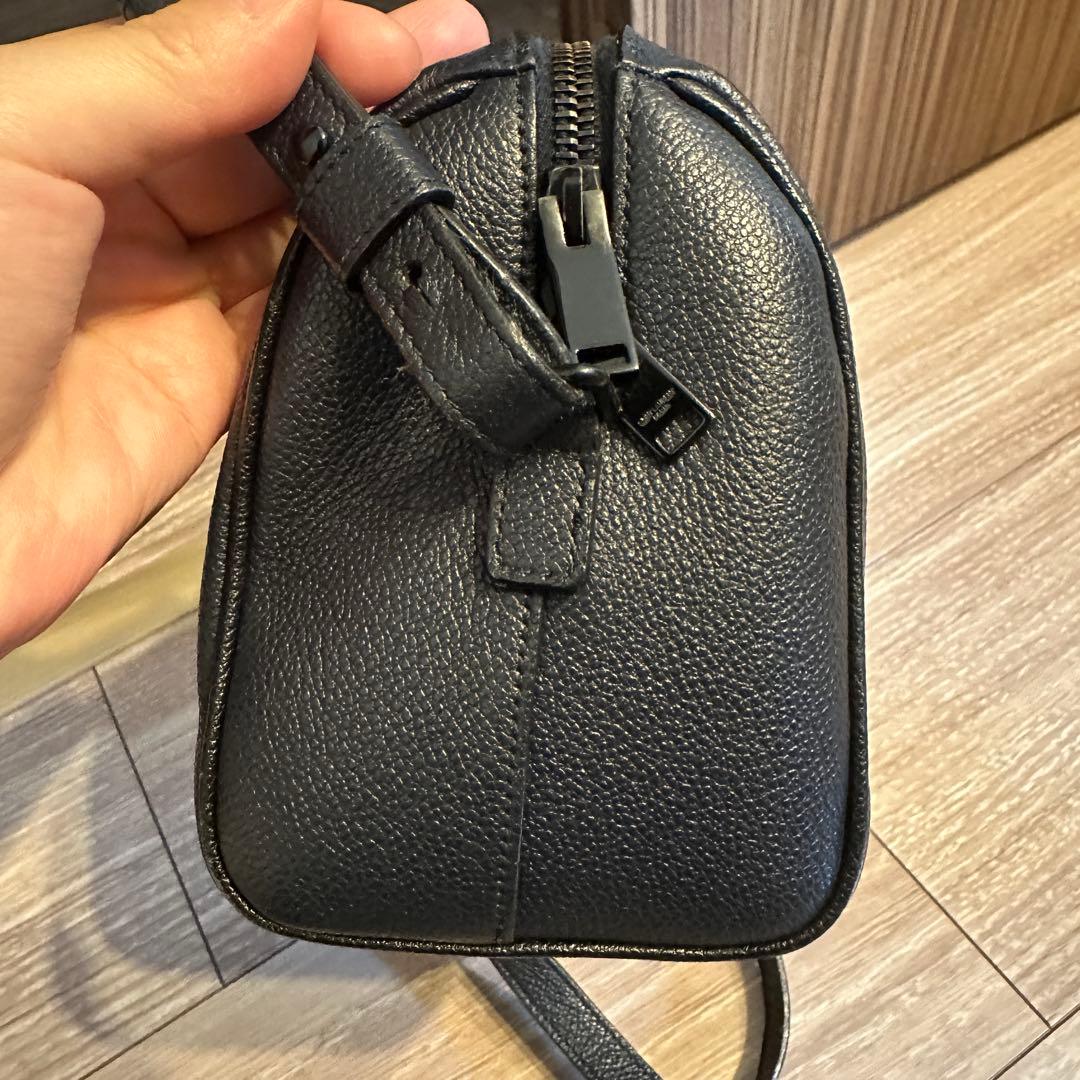 美品】サンローラン ベイビーダッフル 限定品 ネイビー - メルカリ