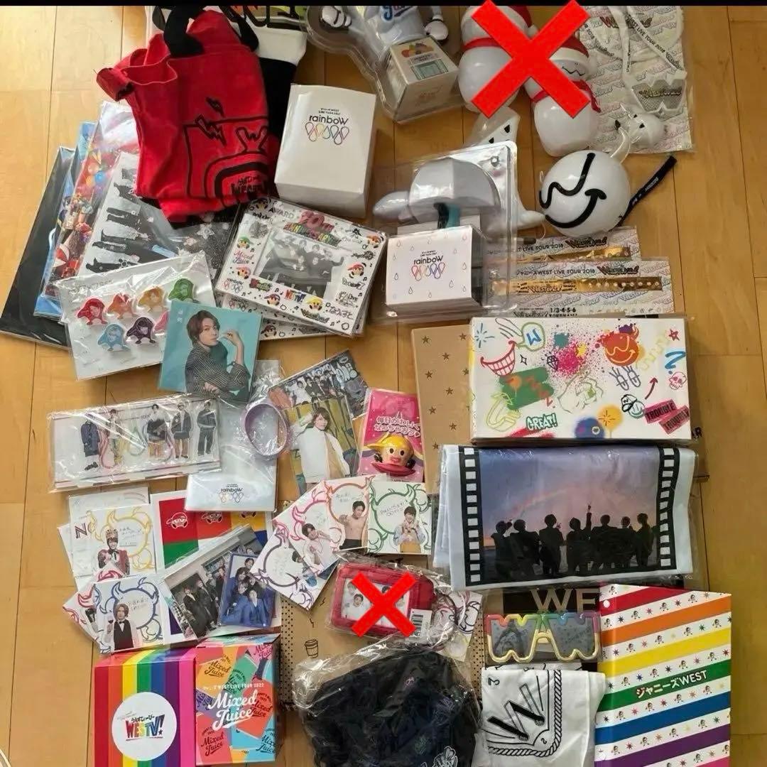 west ジャニーズWEST グッズまとめ売り - メルカリ