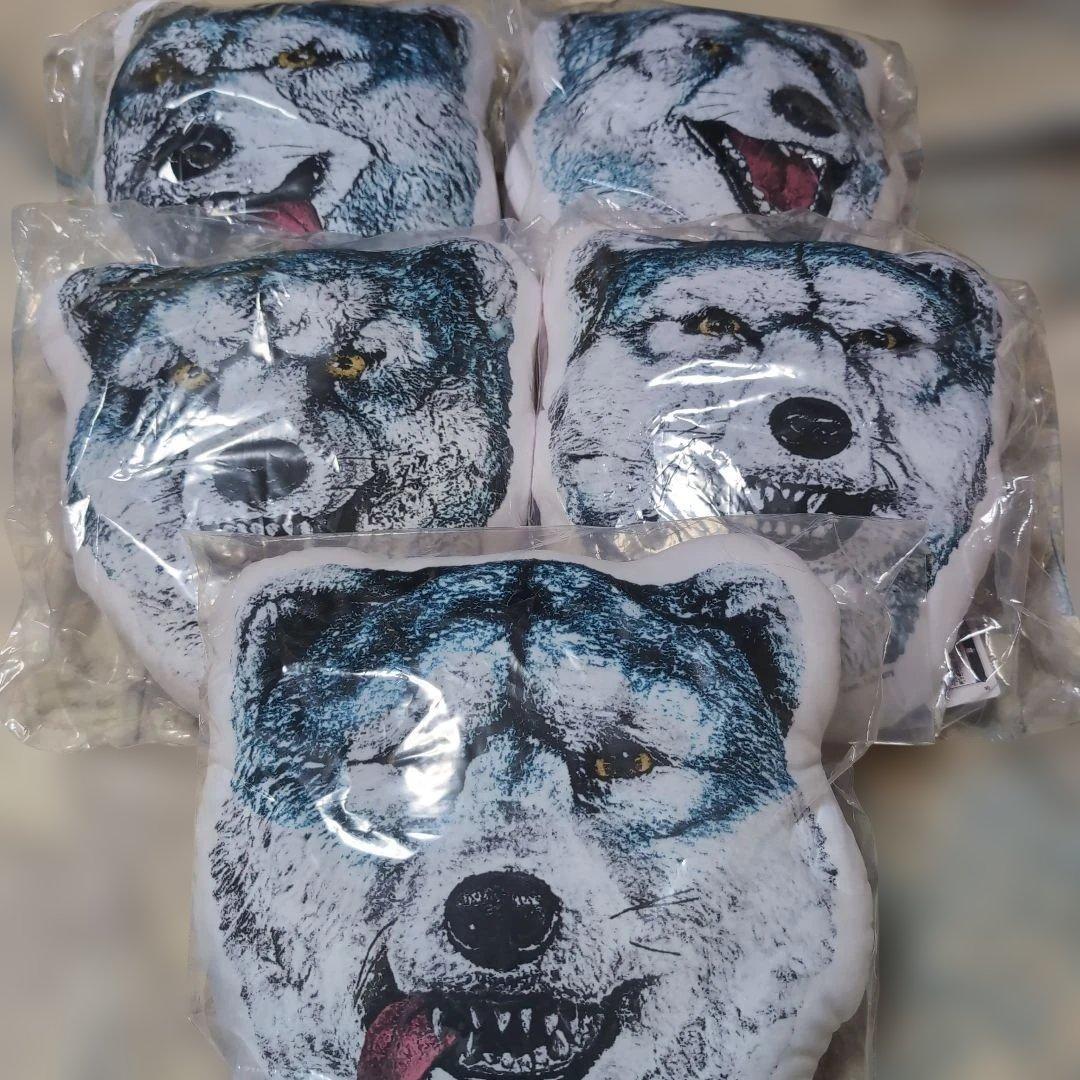 一番くじ　MAN WITH A MISSION　フェイスクッション 一番くじ MAN WITH A MISSION フェイスクッション 全5種セット｜Yahoo