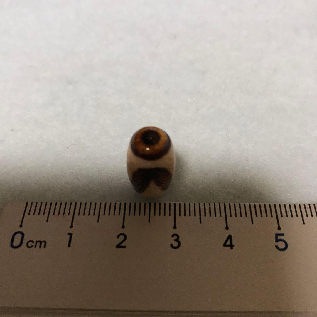 超激レア珍品‼︎ 赤龍紋 虎牙天珠 ミニサイズ - メルカリ