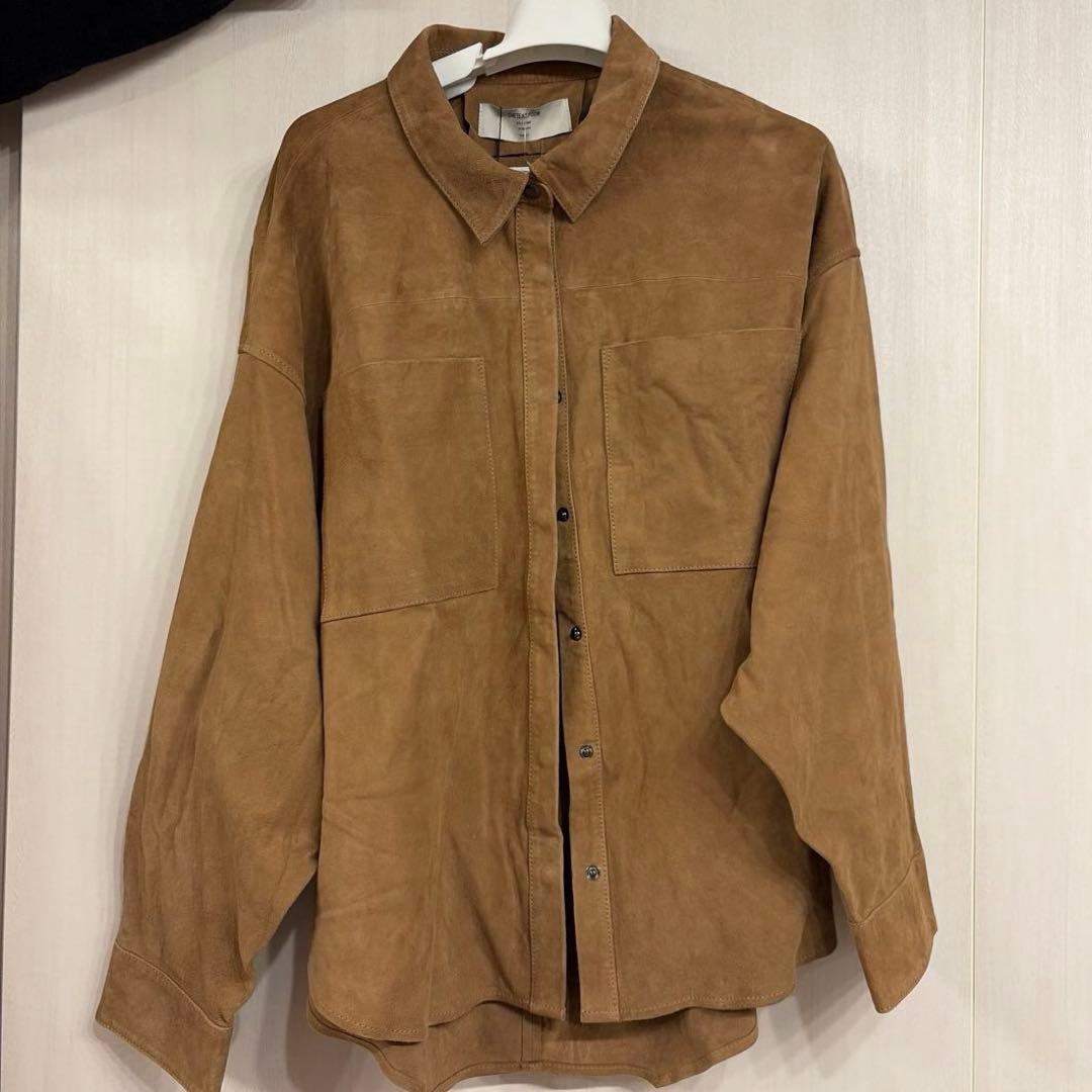 虎＆龍さん専用】MUSE de Deuxieme Classe スエードシャツ - メルカリ