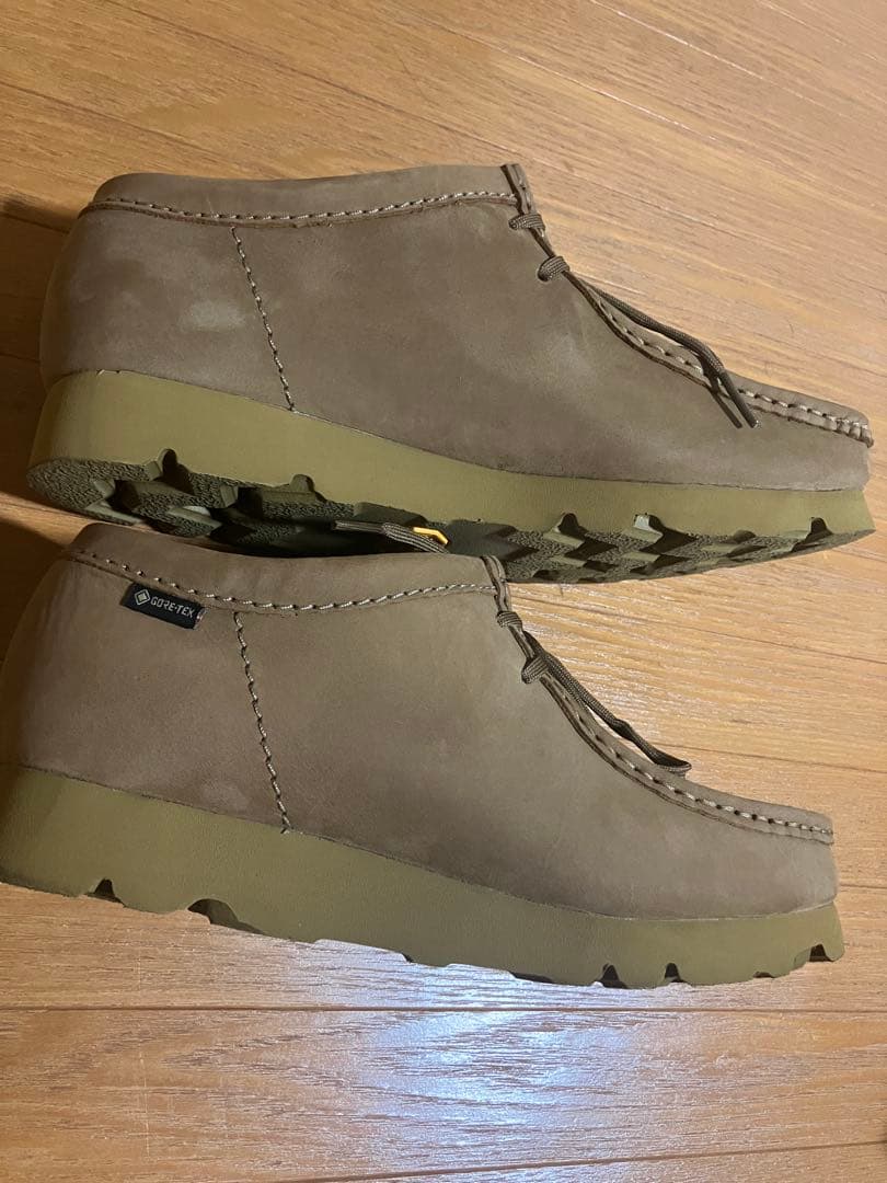 靴 clarks wallabeeGTX 25.5cm UK 7 1/2