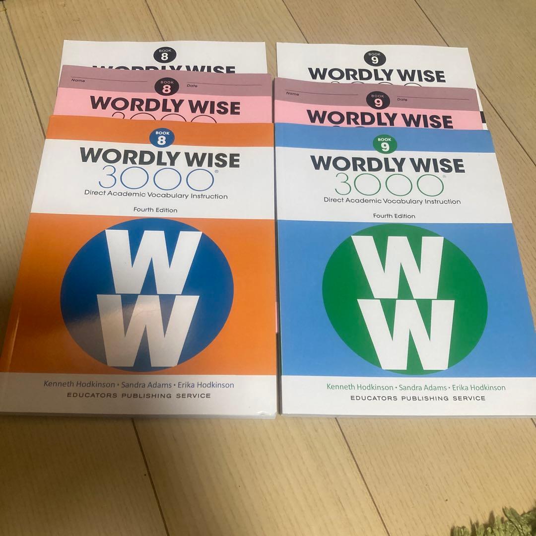 miu 　WORDLY WISE 3000 レベル8.9セット Amazon.com: Wordly Wise 3000 Book 9 (4th Edition) Set - Student