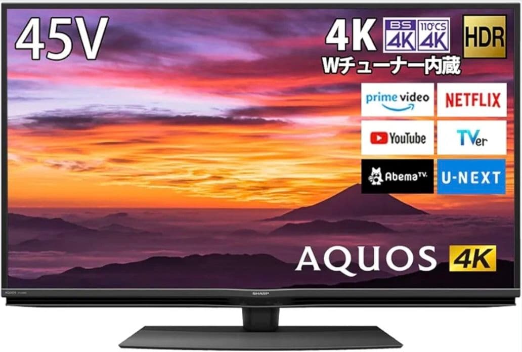 シャープ 4K 液晶テレビ AQUOS 45V型 4T-C45BN1 Amazon.co.jp: シャープ 4K チューナー内蔵 液晶 テレビ Android TV