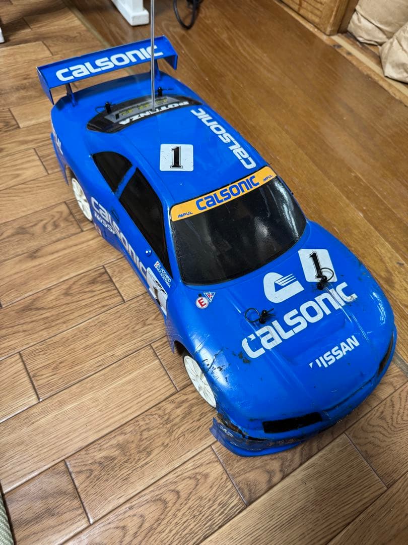 ラジコン NISSAN IMPAL レトロ SANWA seven ace - メルカリ