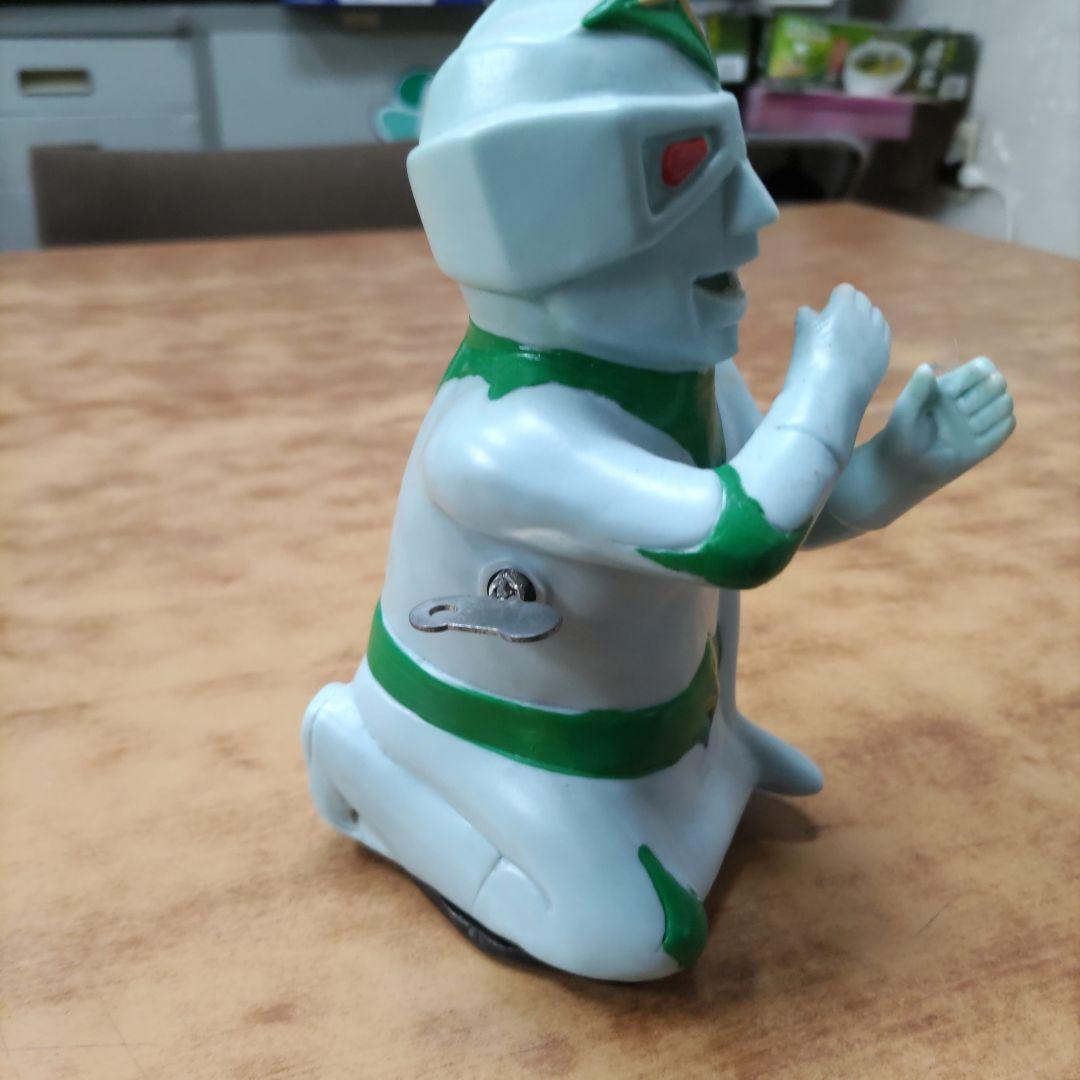 超レア！ミラーマン　ゼンマイソフビ（絶版/中古/稼働品）