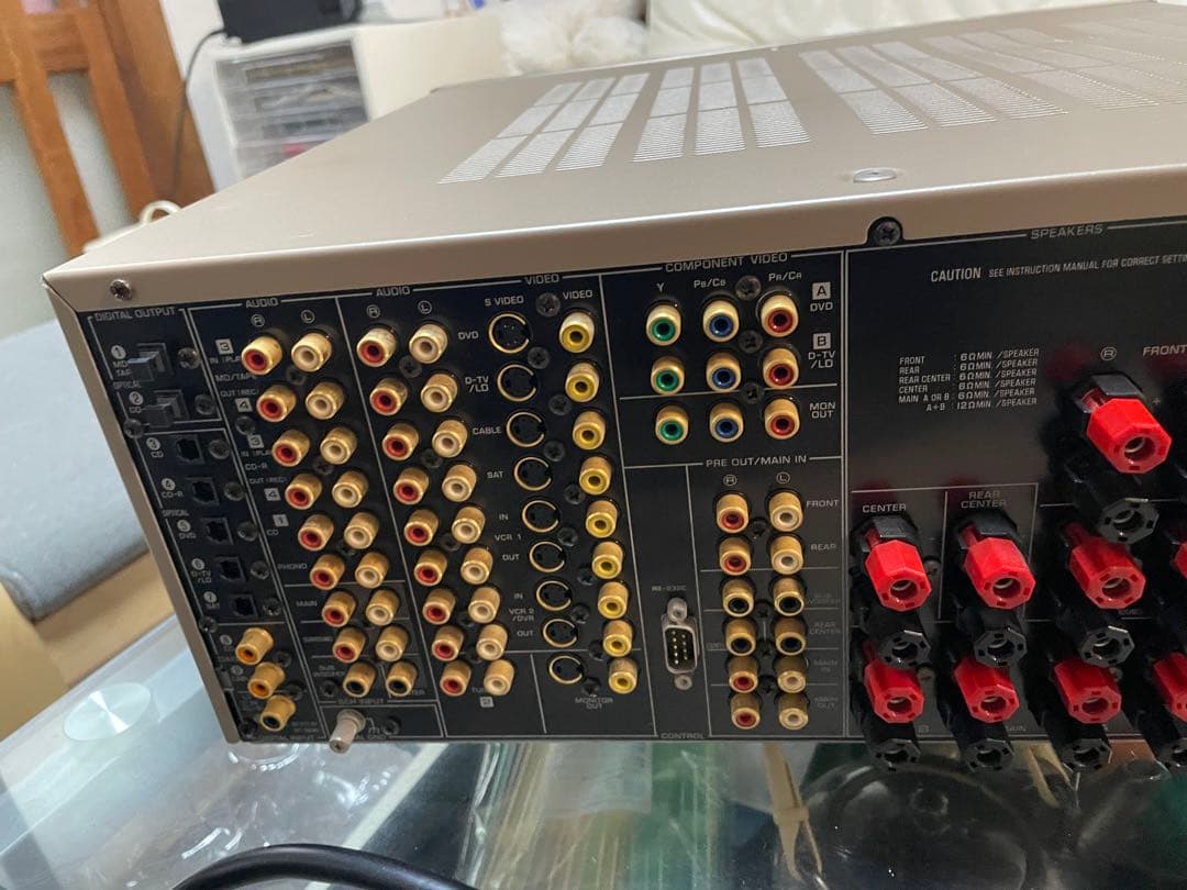 Yamaha DSP-AX2 AVアンプ シルバー - メルカリ