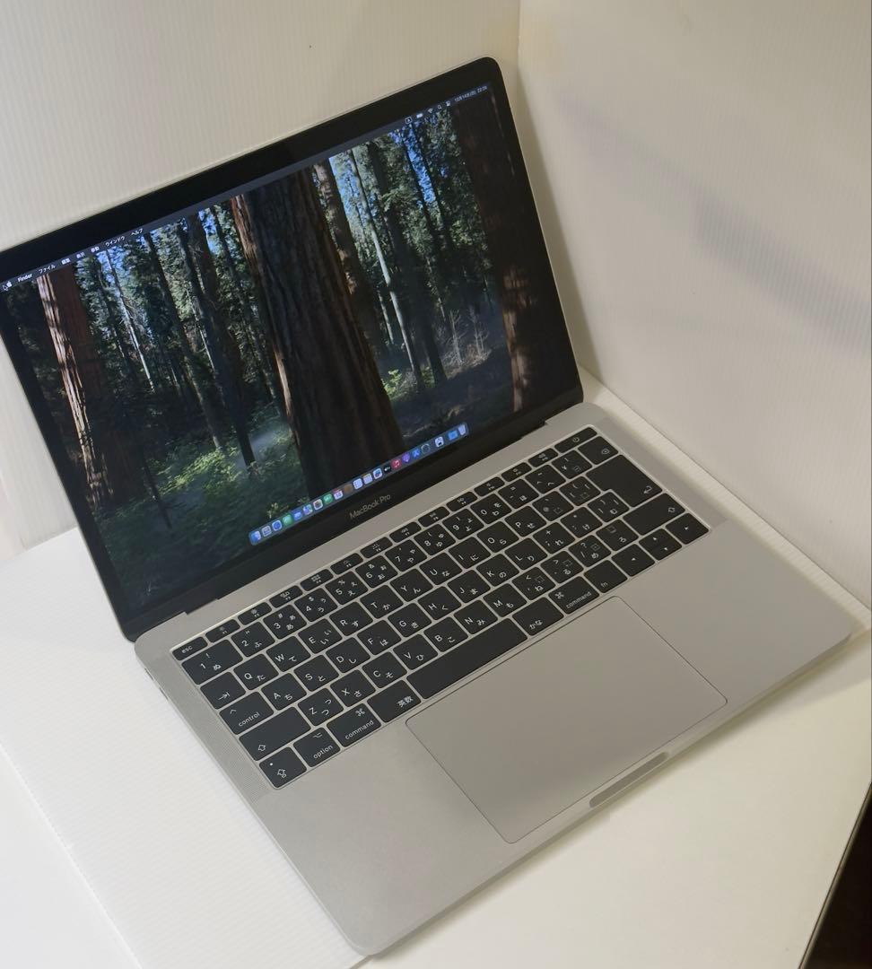 【美品】MacBook Pro 13\" A1708 シルバー　バッテリー交換済 MacBook Pro Apple アップル 13