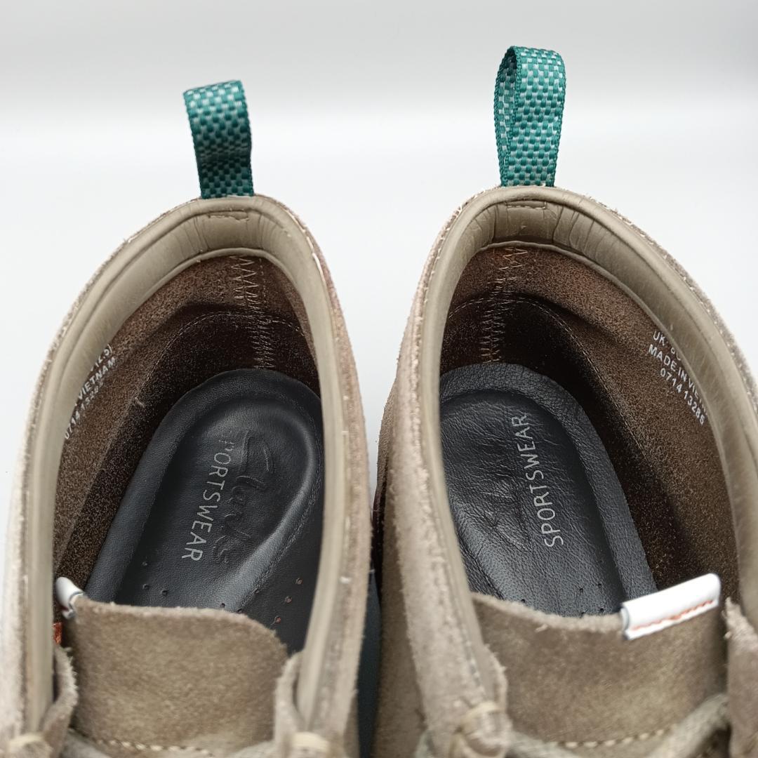 【美品】Clarks クラークス スポーツウェア ワラビーブーツ 26.0cm