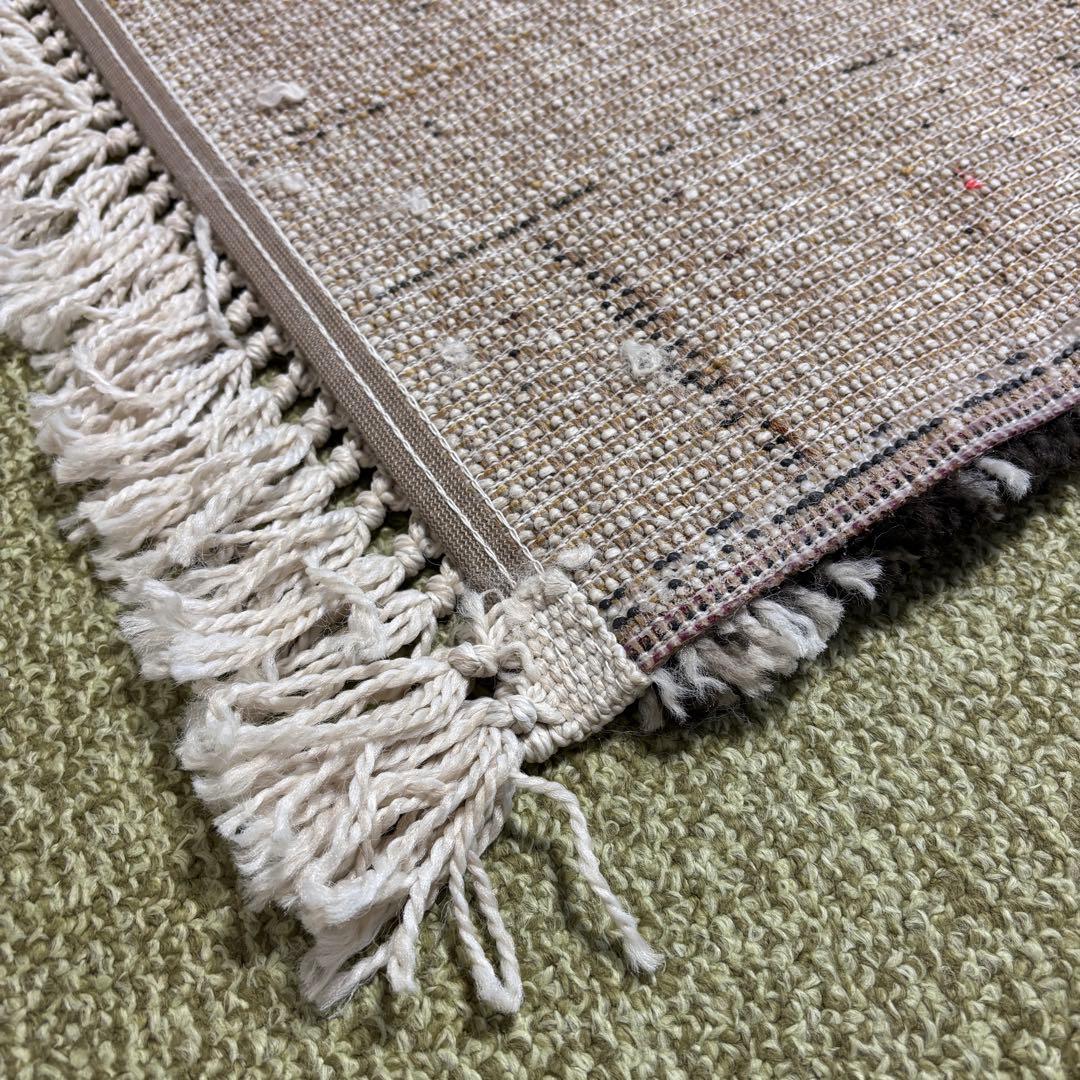 ベルギー産 パイル長めロングサイズラグ モリヨシ